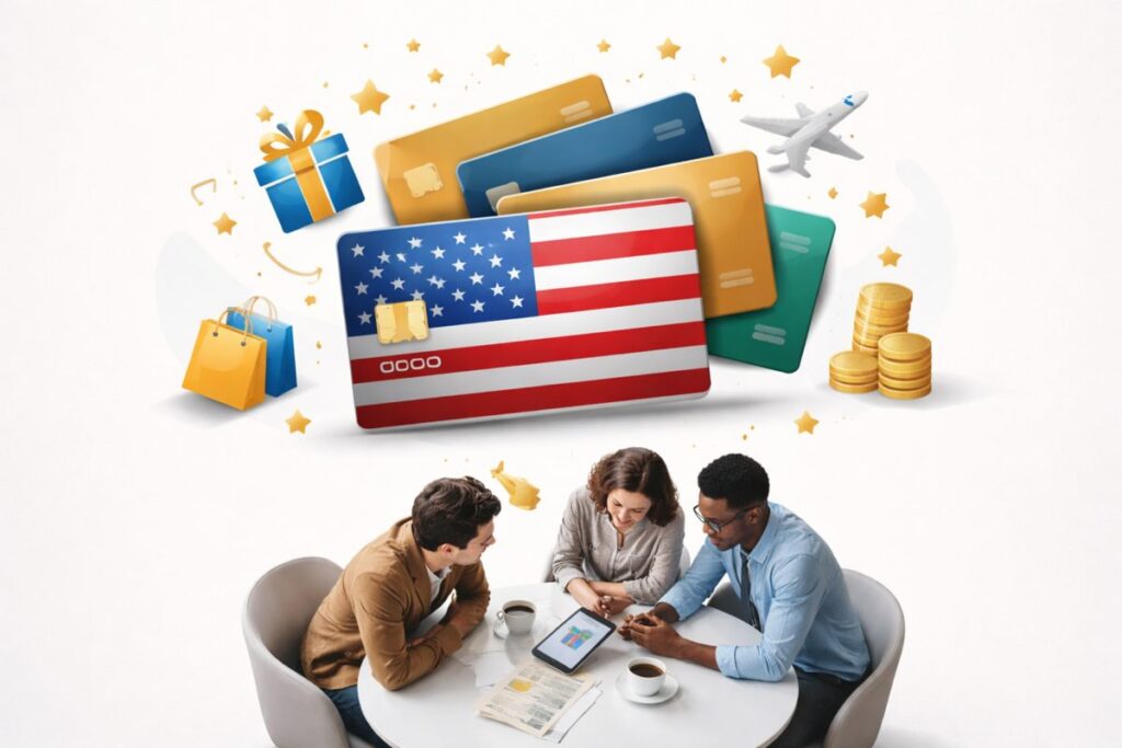 Credit cards, rewards, and group planning personal finances